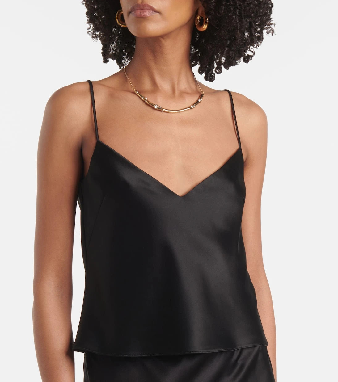 Galvan - Ischia satin camisole