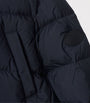 Burberry Navy Hooded Down Puffer Jacket