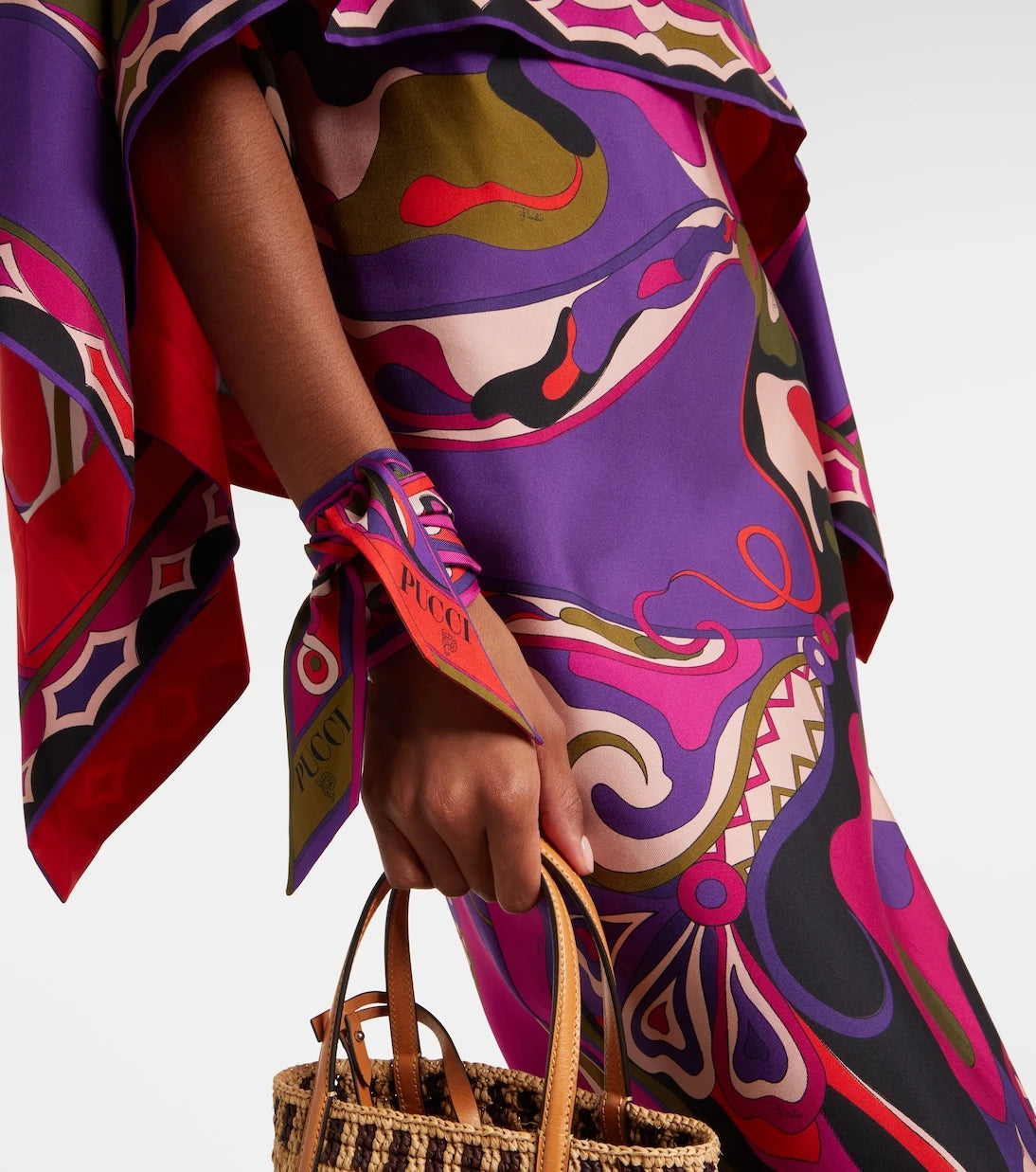 Pucci - Iride silk twill scarf