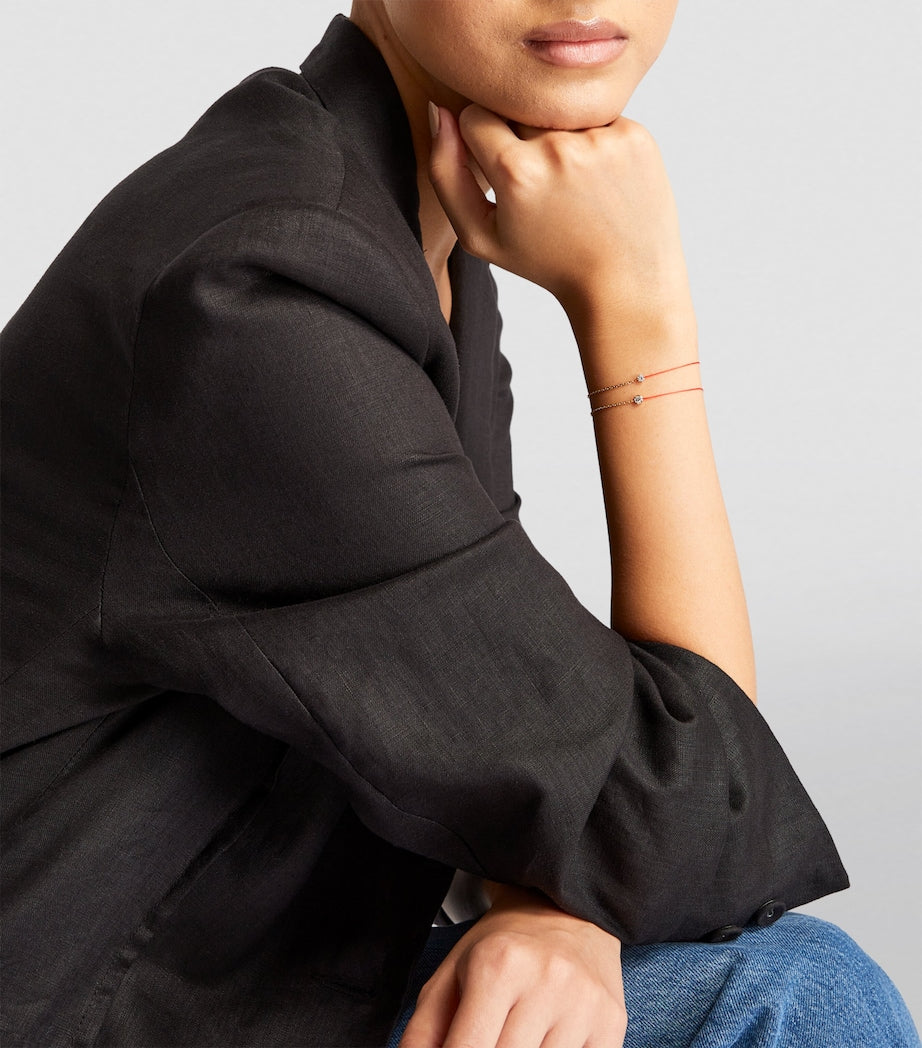 Yellow Gold and Diamond Absolu Thread Bracelet