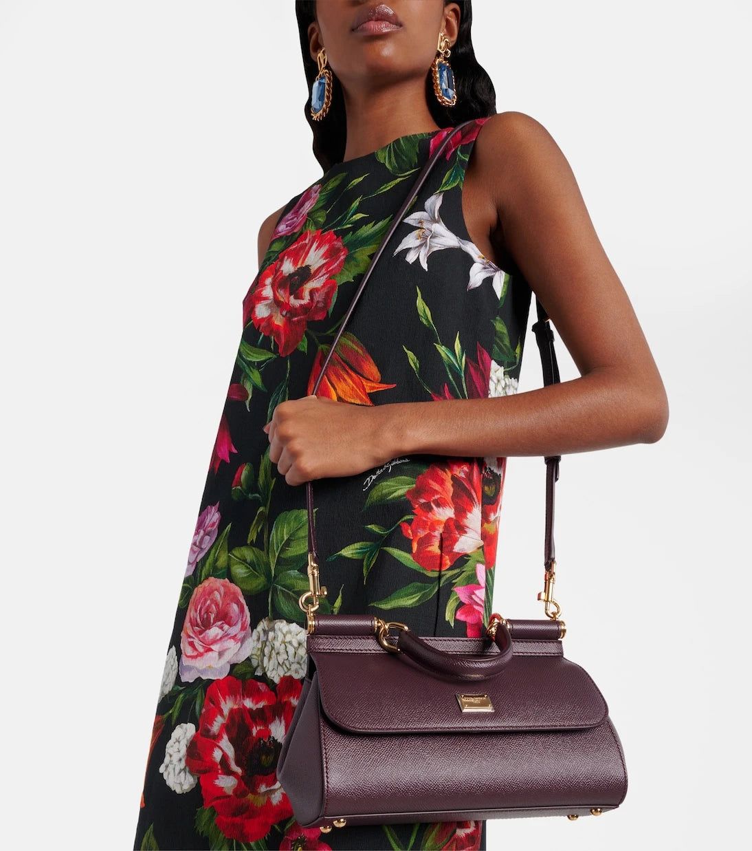 Dolce&Gabbana - Sicily EW Small leather tote bag
