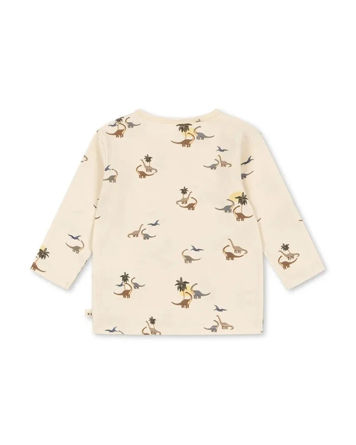 Konges Sløjd BASIC BLOUSE GOTS Uzun Kollu Bebek Bluzu