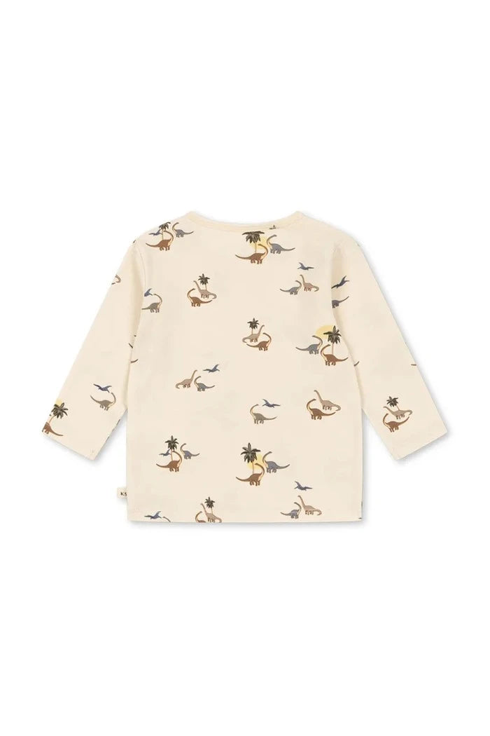 Konges Sløjd BASIC BLOUSE GOTS Uzun Kollu Bebek Bluzu