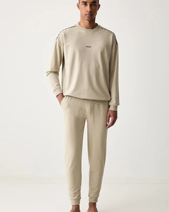 HUGO erkek pamuklu ev tipi sweatshirt NOAH SWEATSHIRT