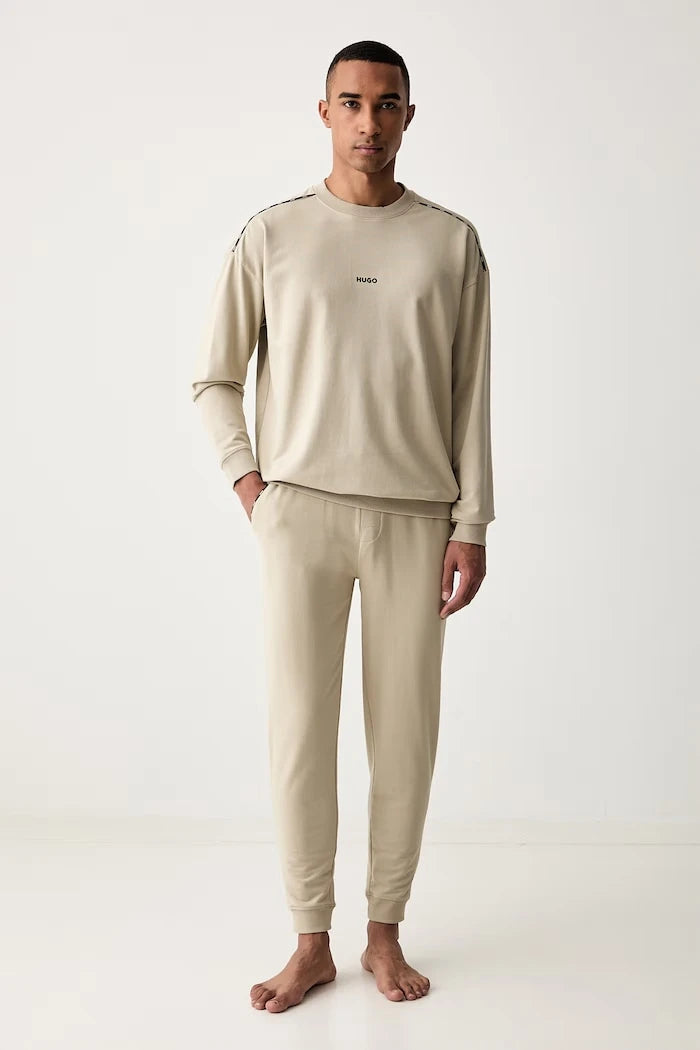 HUGO erkek pamuklu ev tipi sweatshirt NOAH SWEATSHIRT