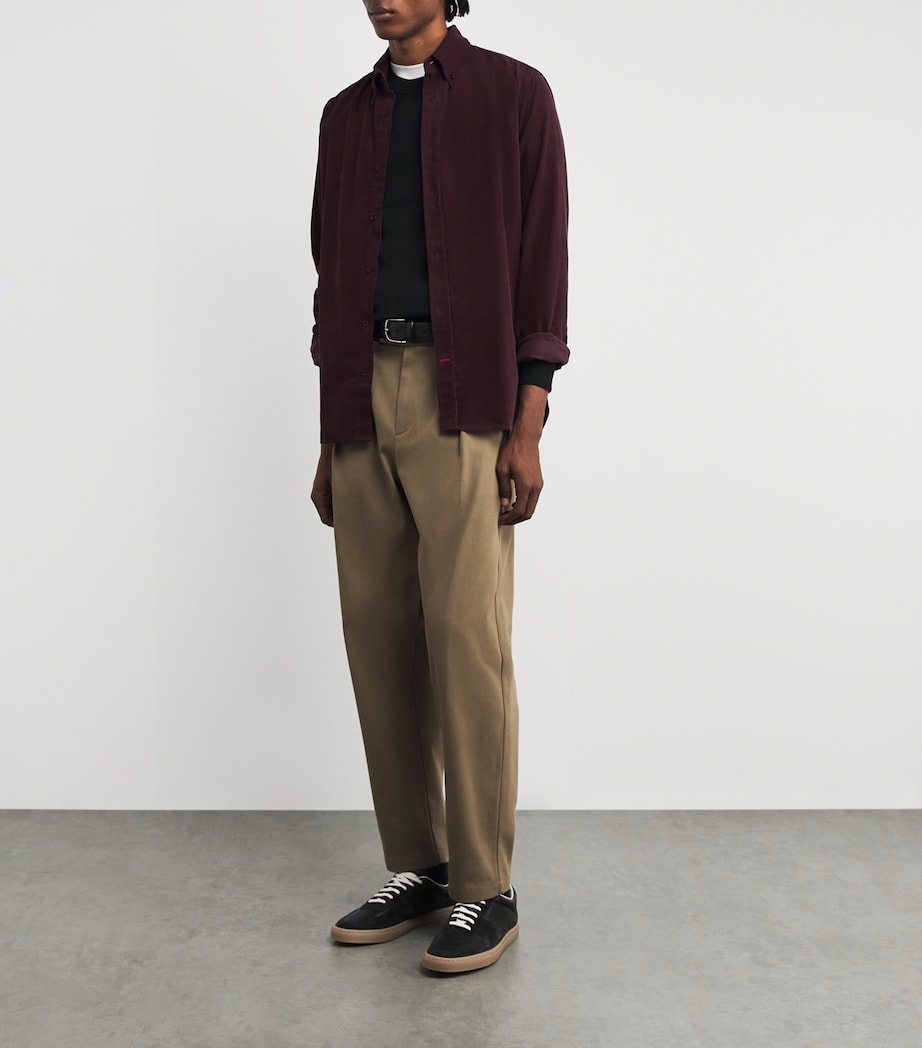 Red Mersey Corduroy Shirt