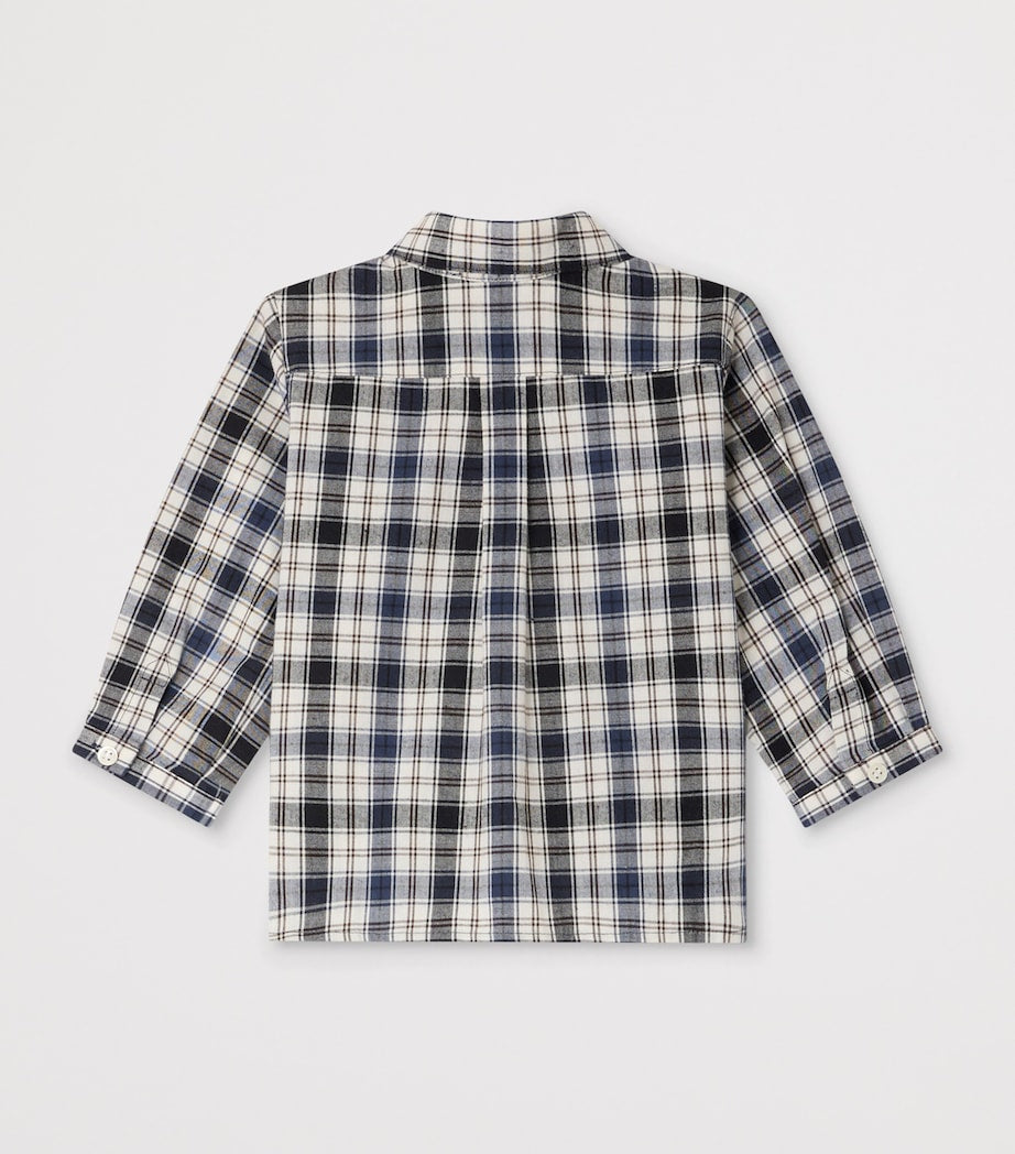 Bonpoint Check Print Shirt (6-18 Months)
