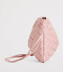 Pink Small Leather Dustbag Clutch Bag