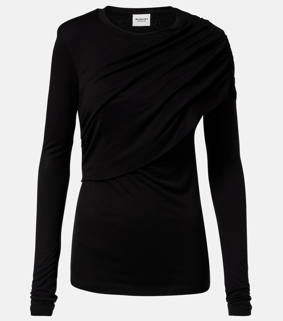 Marant Etoile - Dressi draped jersey top