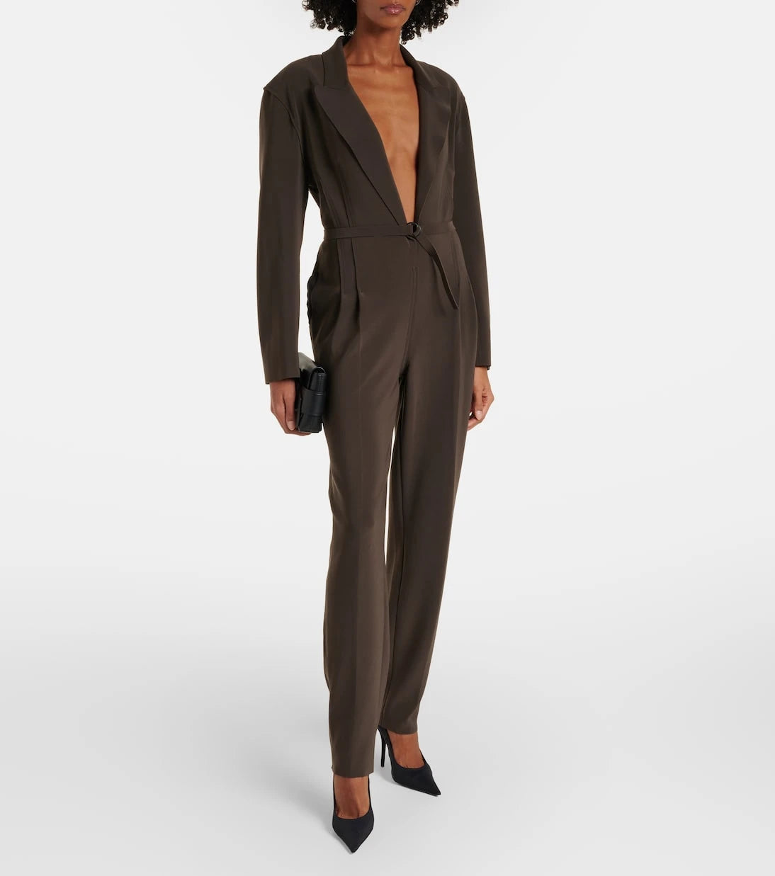 Norma Kamali - Single-breasted jumpsuit