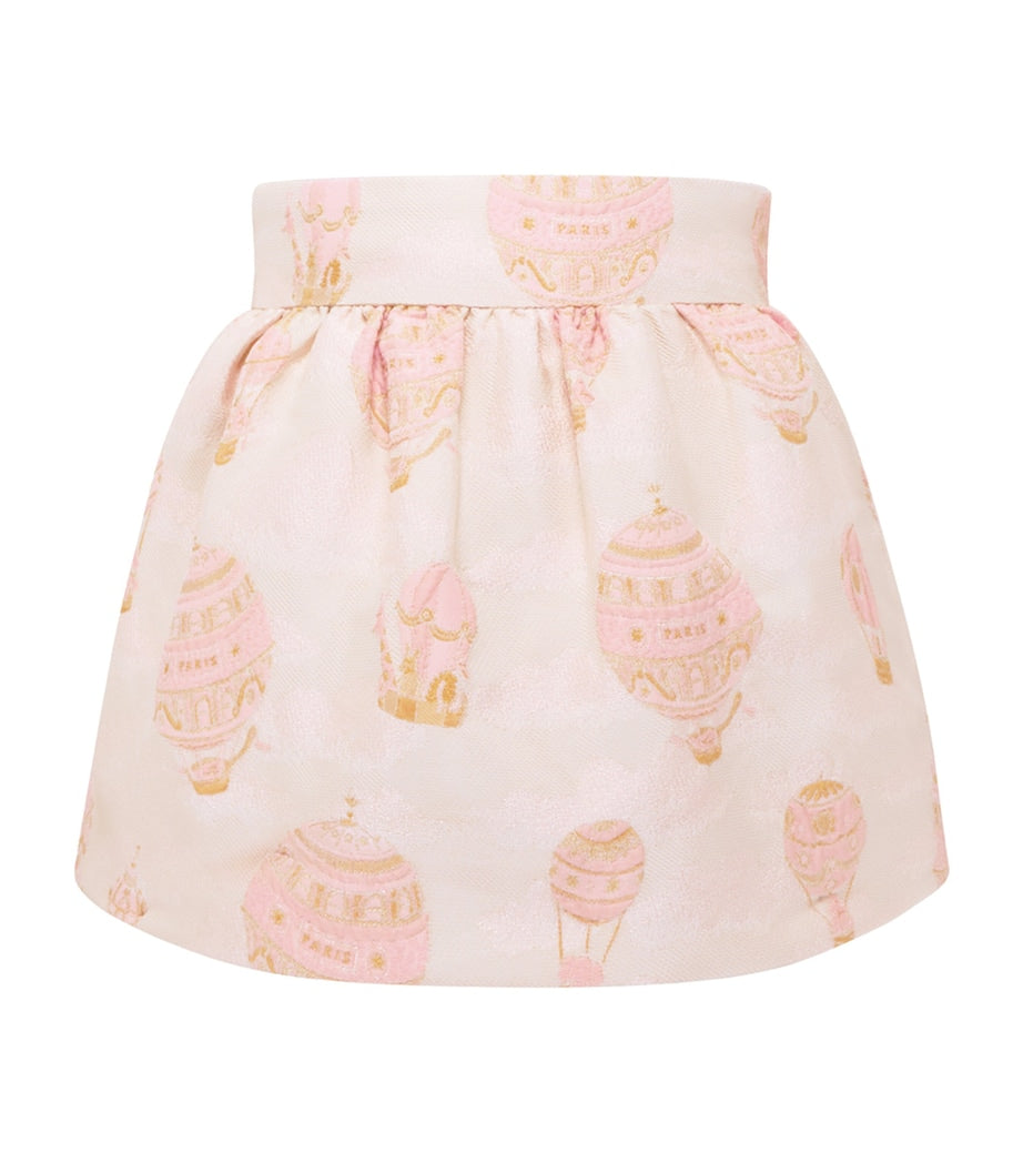 Hot Air Balloon-Jacquard Adele Skirt (2-10 Years)
