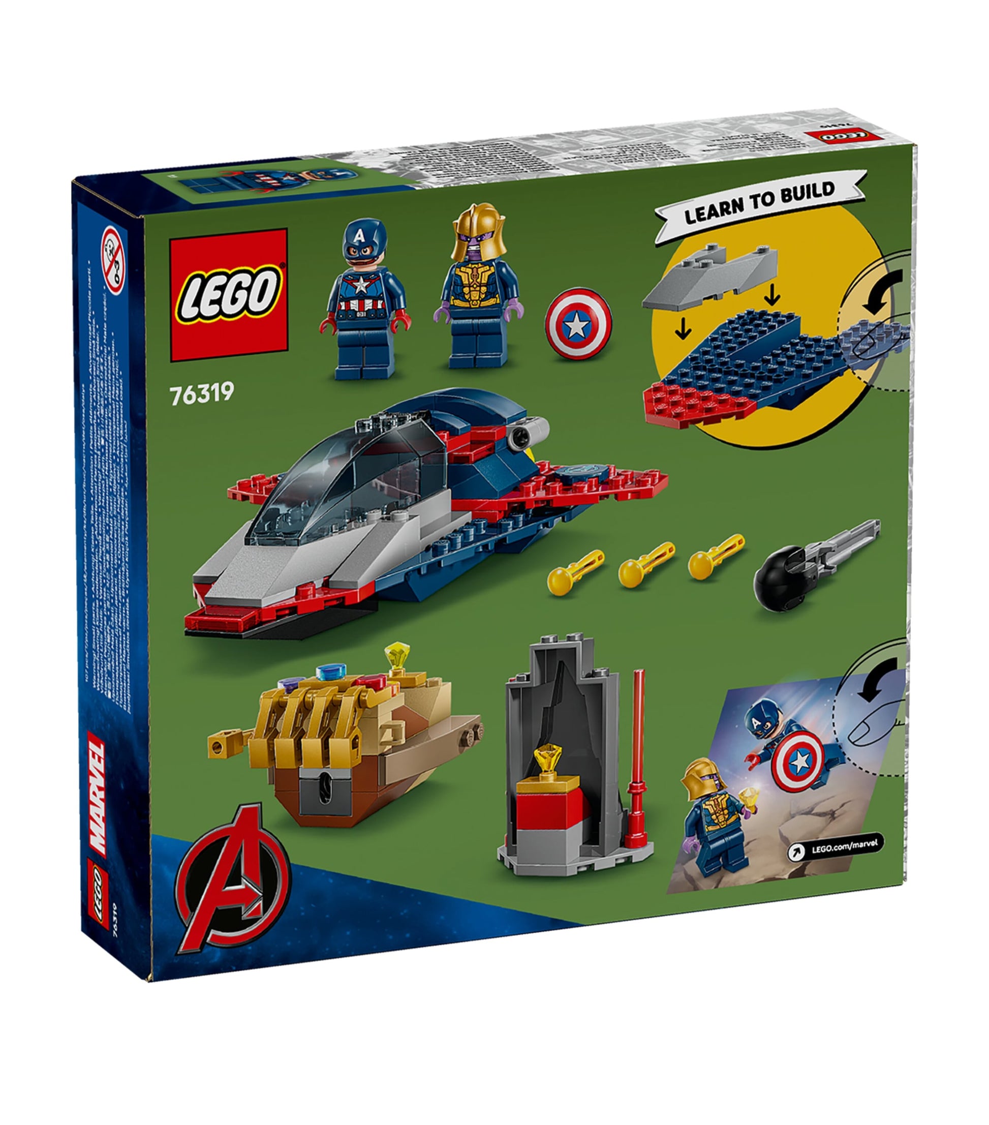 LEGO Marvel Captain America vs. Thanos 76319