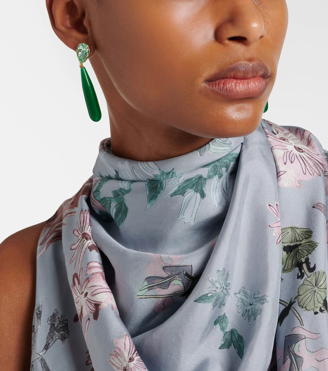 Jennifer Behr - Caroline embellished drop earrings