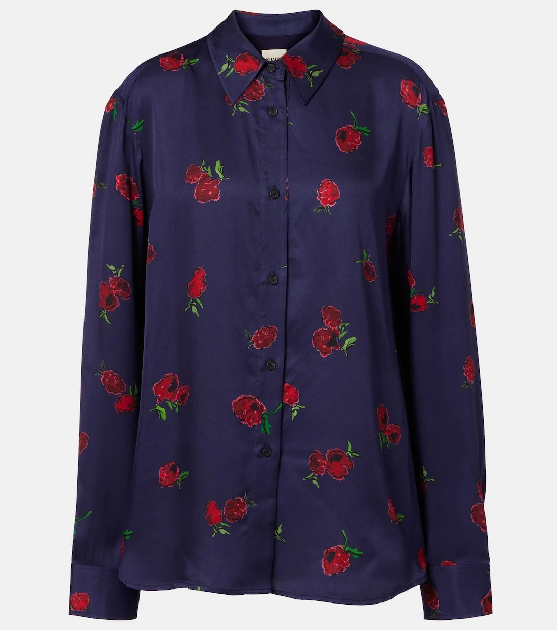 Khaite - Argo printed twill shirt