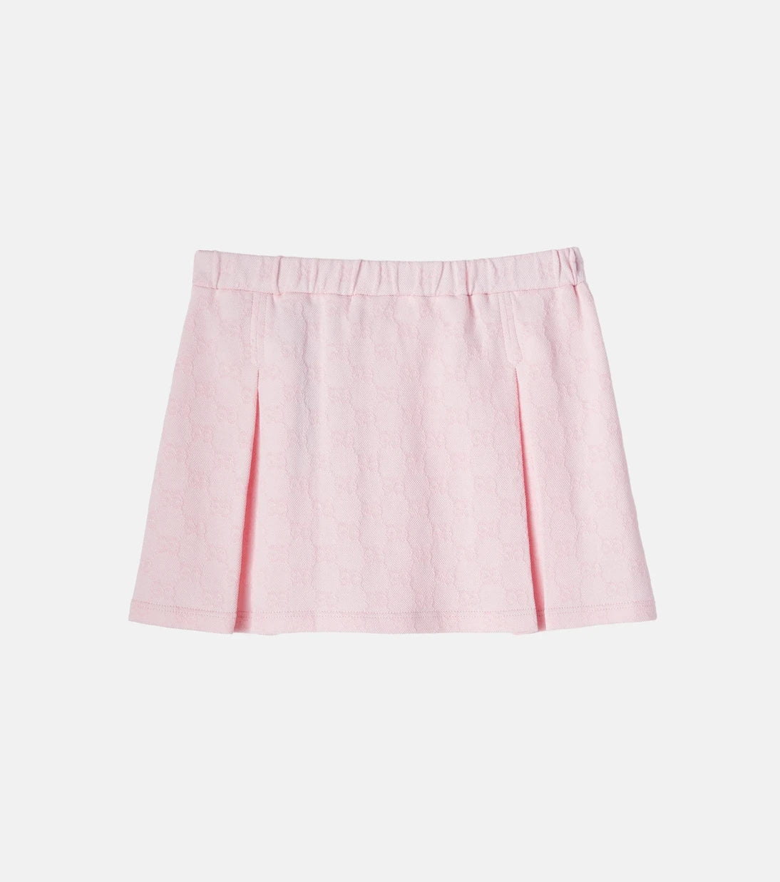 Gucci Kids - GG cotton piqué skirt