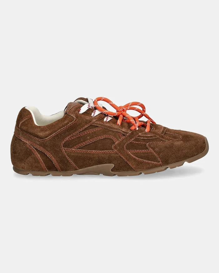 Велурени маратонки Nokwol Atlas Tan Suede