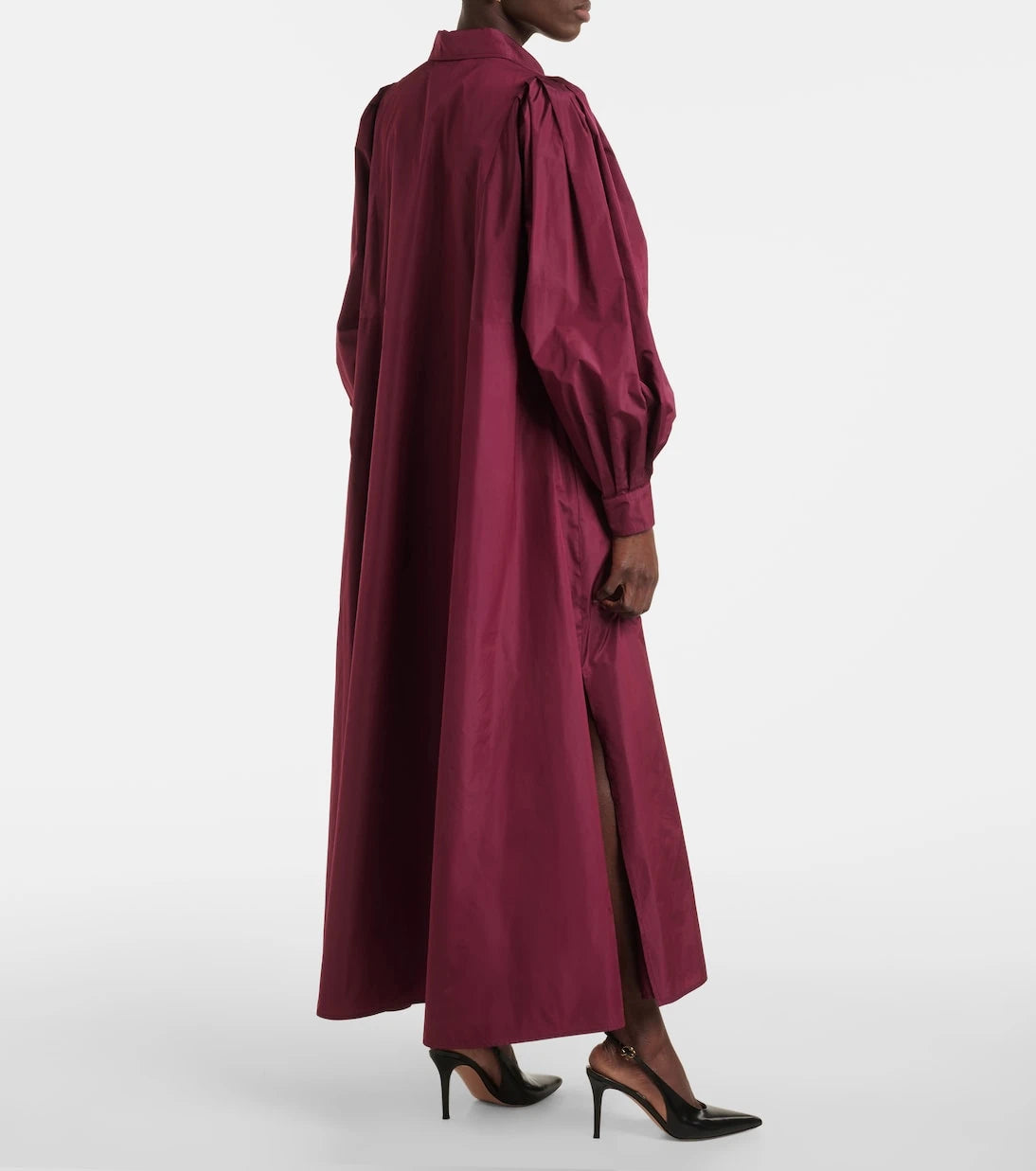 Max Mara - Pucci pleated taffetta maxi dress