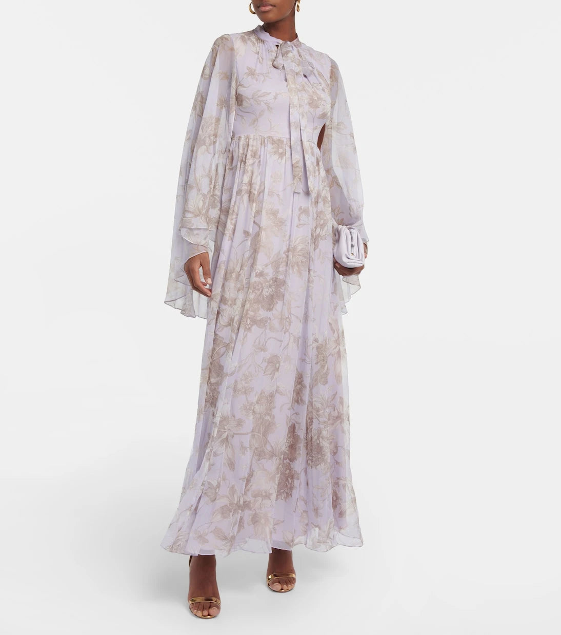 Erdem - Chiara printed silk gown