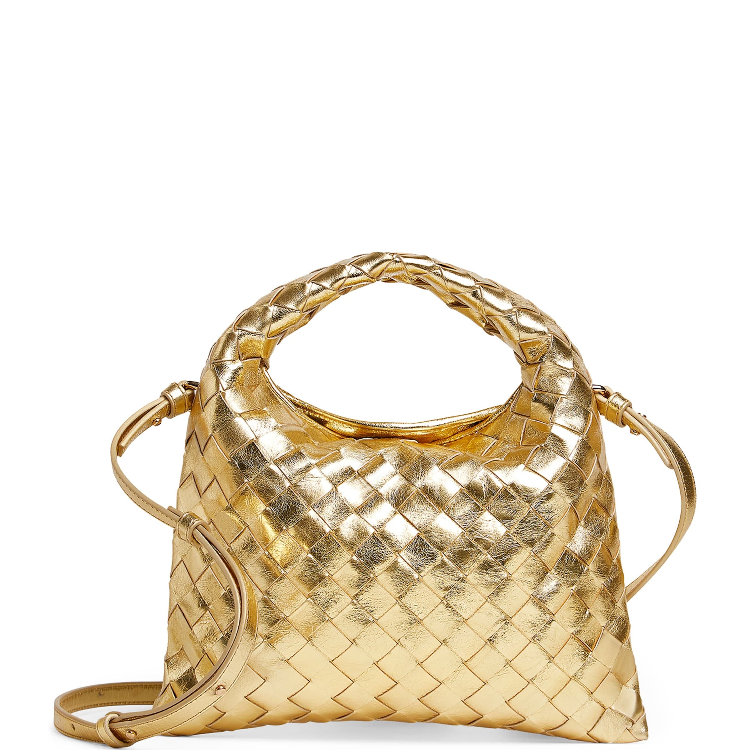Mini Lambskin Hop Top-Handle Bag
