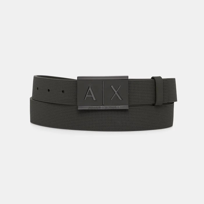 Armani Exchange колан мъжки от кожа