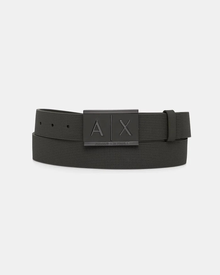 Armani Exchange Erkek Deri Kemer