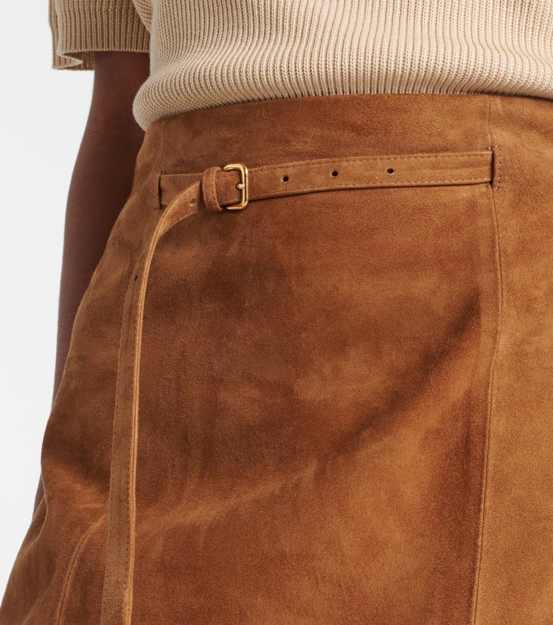 Vince - Suede miniskirt