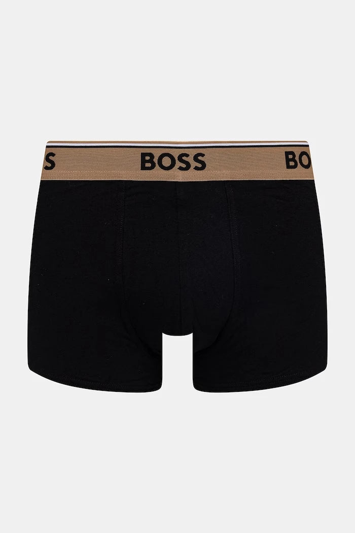 BOSS erkek pamuklu elastan boxer trunk 3P Power Desig 3 adet