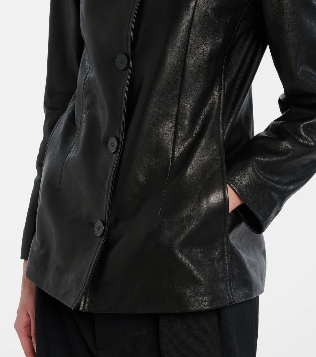Nour Hammour - Maud leather jacket