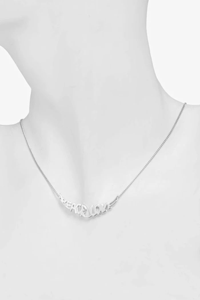Zadig&Voltaire колие дамско месингово PEACE
