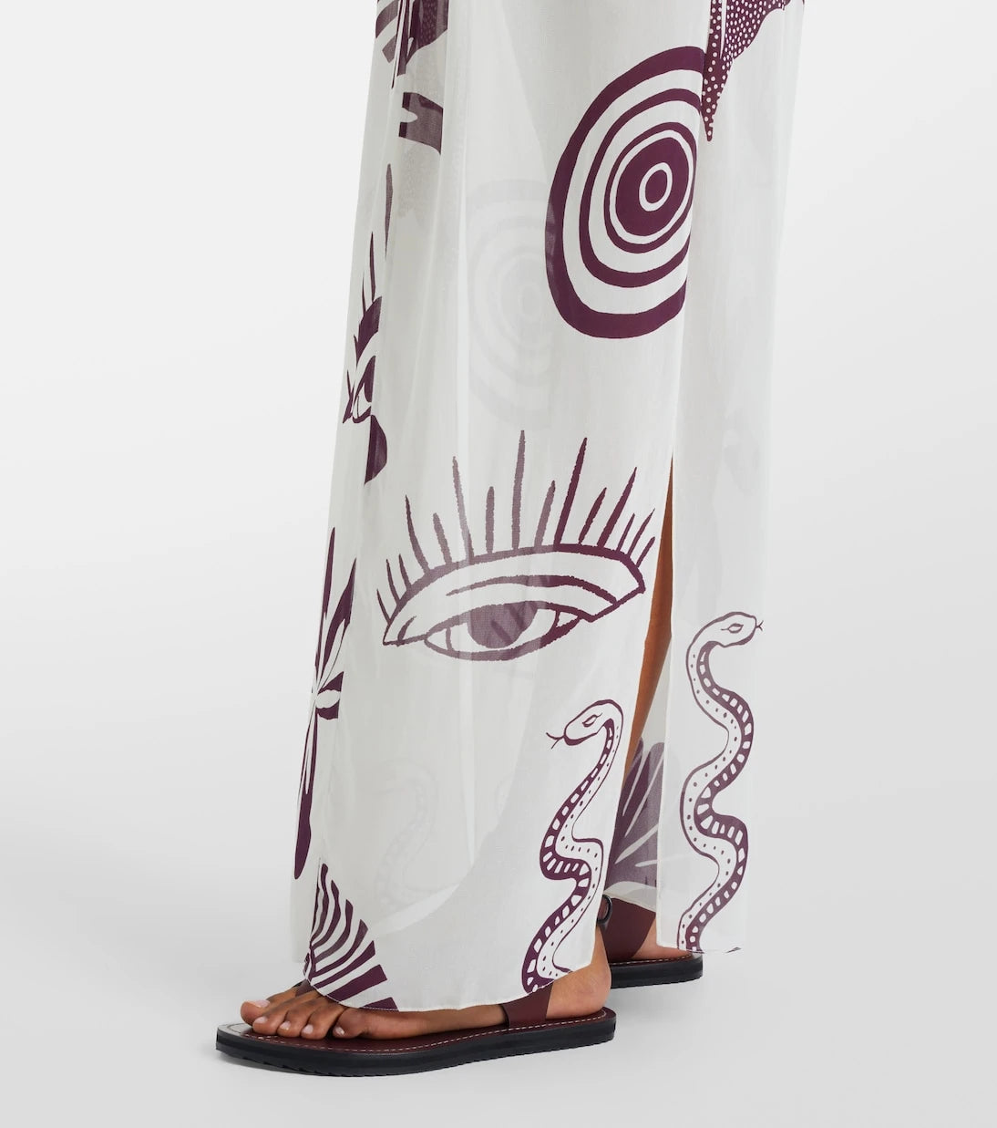 Cala de la Cruz - Cassia printed maxi dress