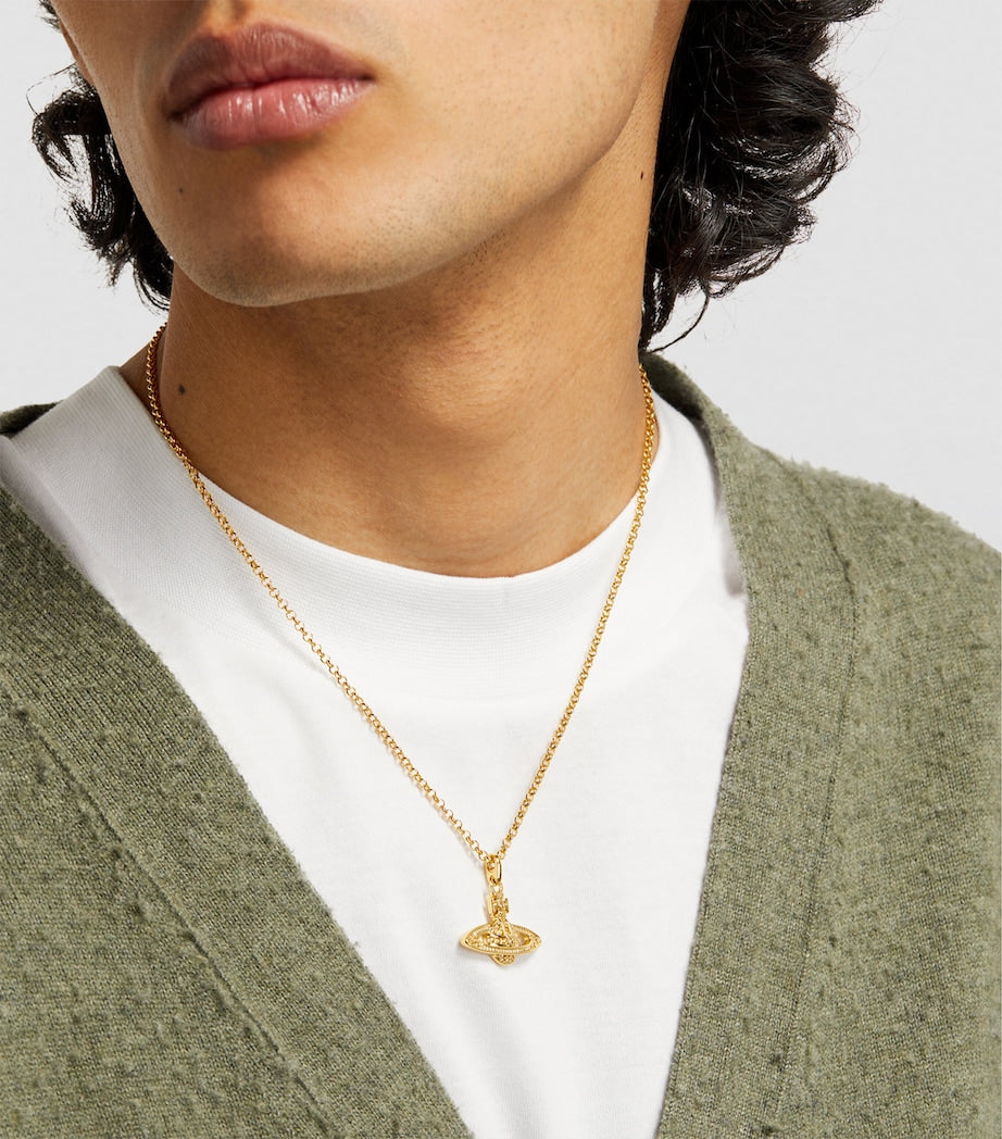 Mini Bas Relief Pendant Necklace