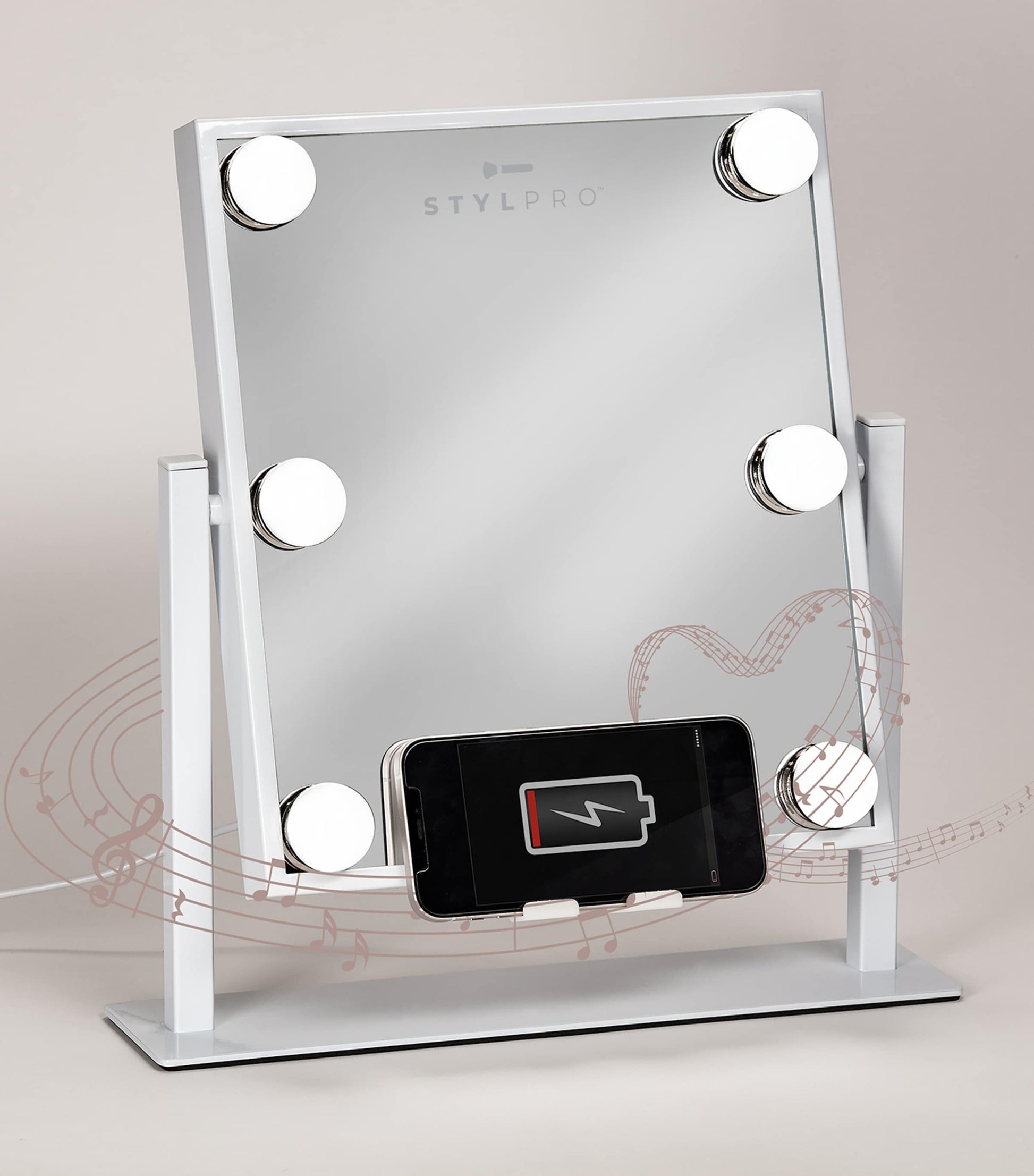 STYLPRO Glam & Groove Hollywood Music Vanity Mirror