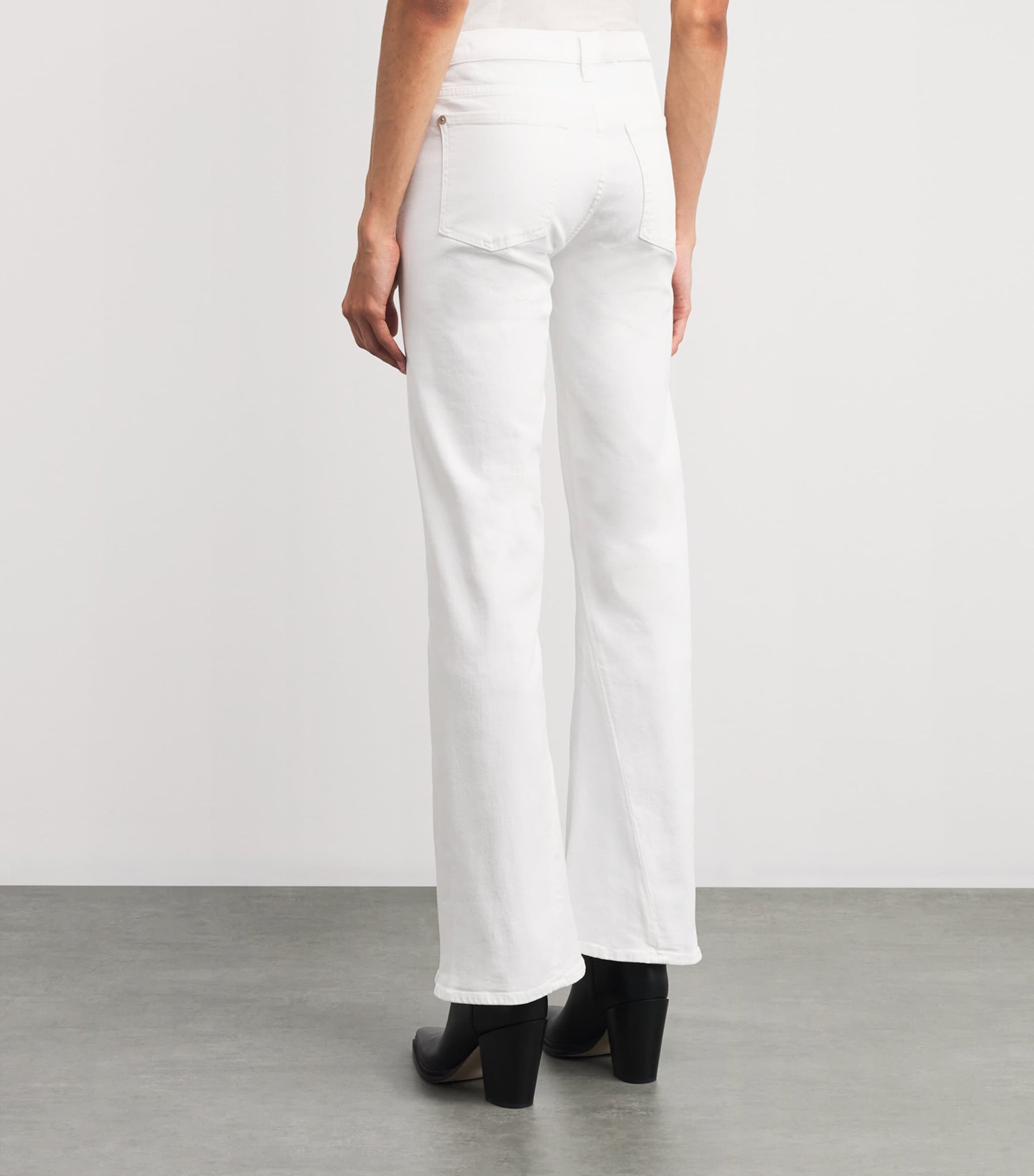 White Dojo Tailorless Flared Jeans