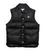 Prada Black Down-Filled Re-Nylon Gilet