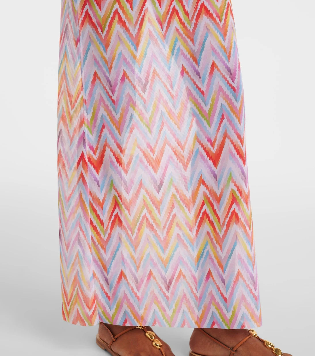 Missoni - Chevron tulle beach dress