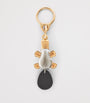 LOEWE Silver Leather-Brass Platypus Keyring