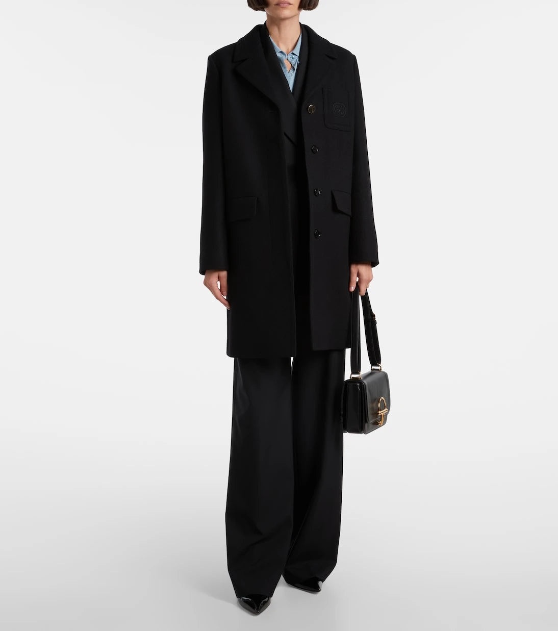 Gucci - Oversized wool coat