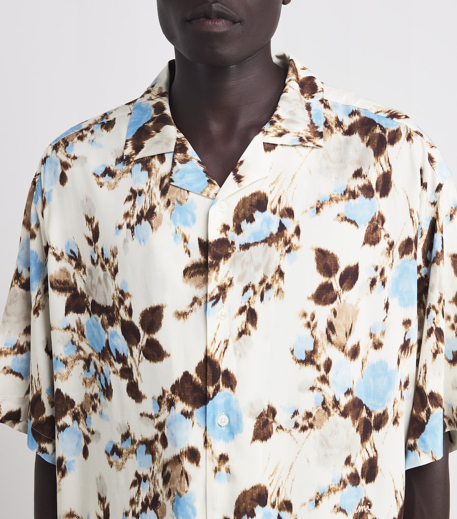 AMI Paris Floral Short-Sleeve Shirt