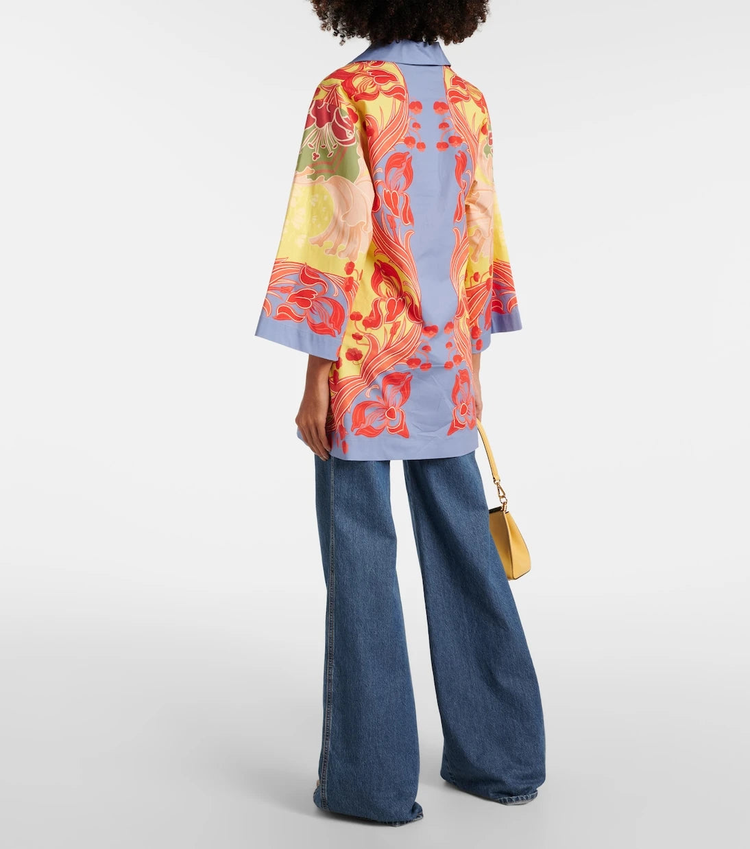 Etro - Printed cotton-blend shirt