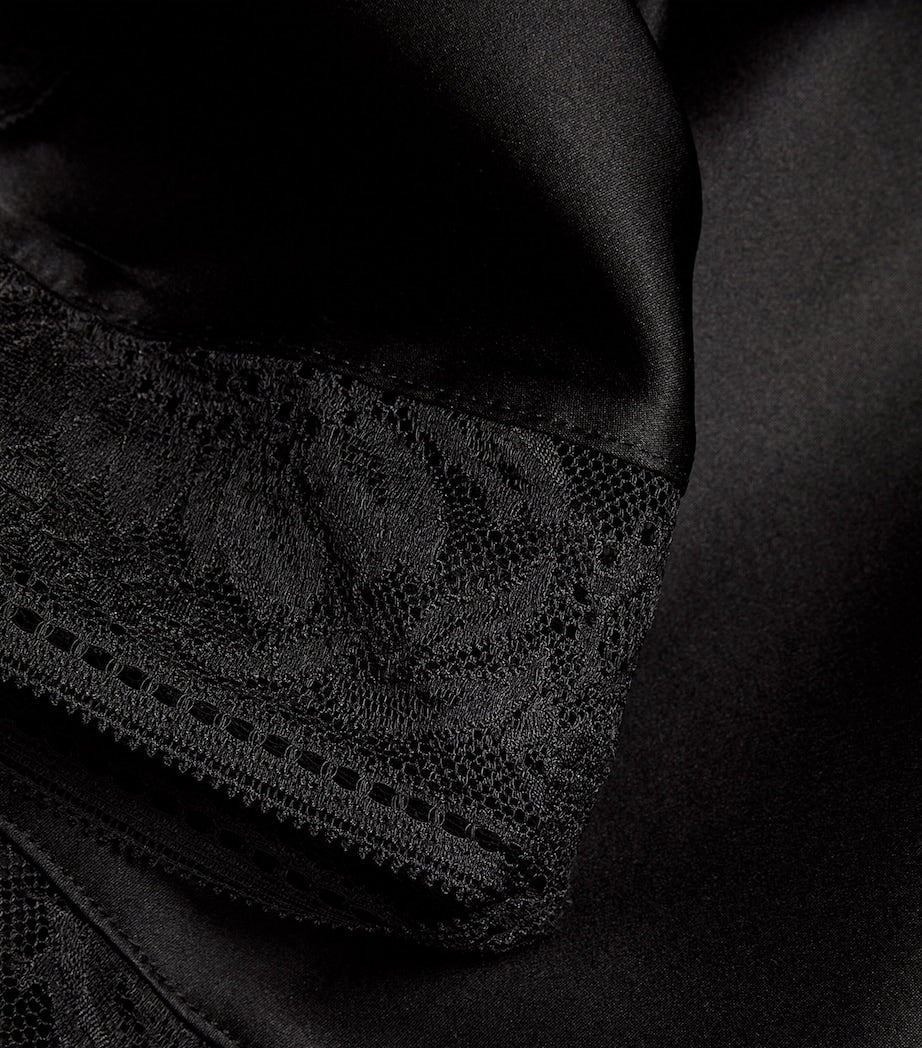 Black Midnight Whisper Nightdress