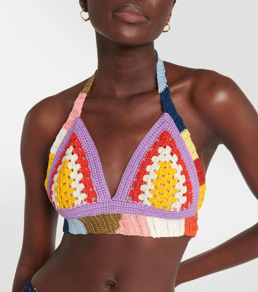 Marni - x No Vacancy Inn knit crop top