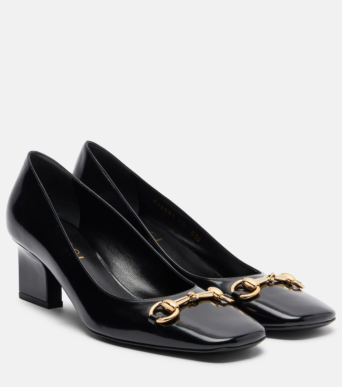 Gucci - Signora 55 Horsebit leather pumps