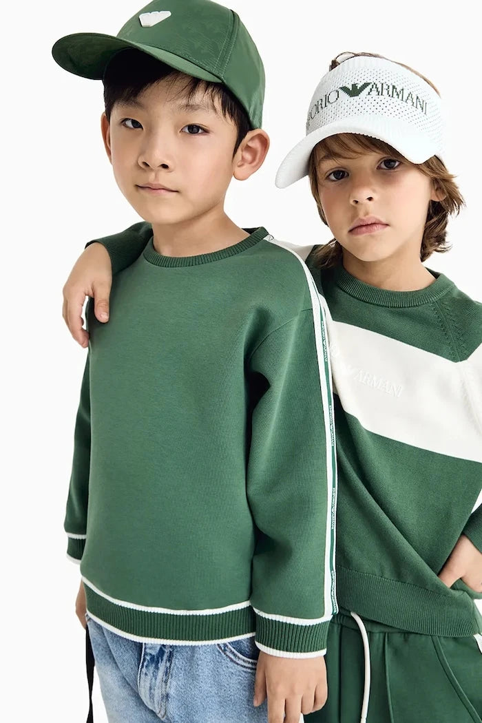 Шапка с козирка Emporio Armani
