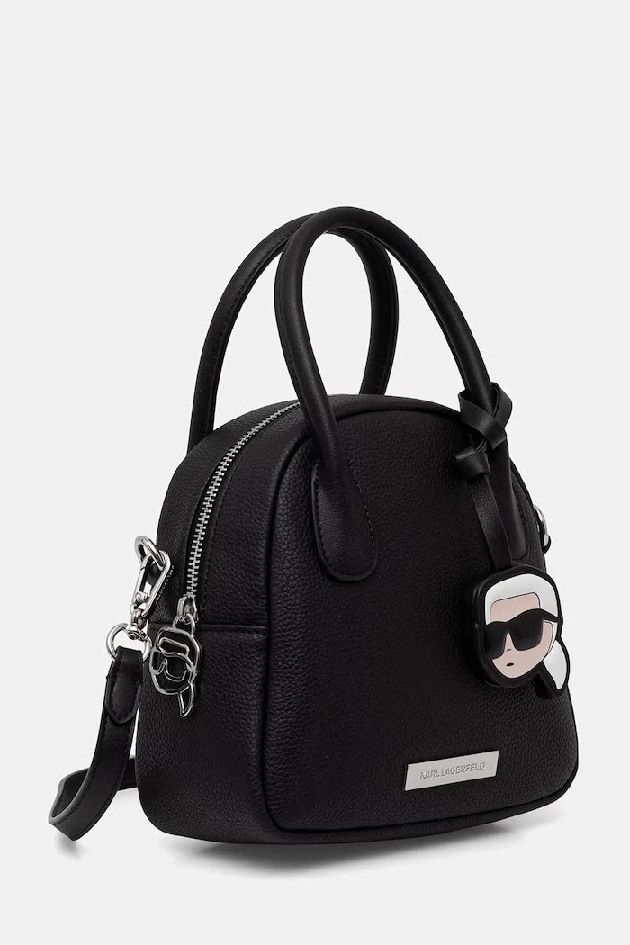 Karl Lagerfeld kadın crossbody çanta suni deri IKON