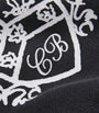 Black Collegiate Crest Sweatshirt