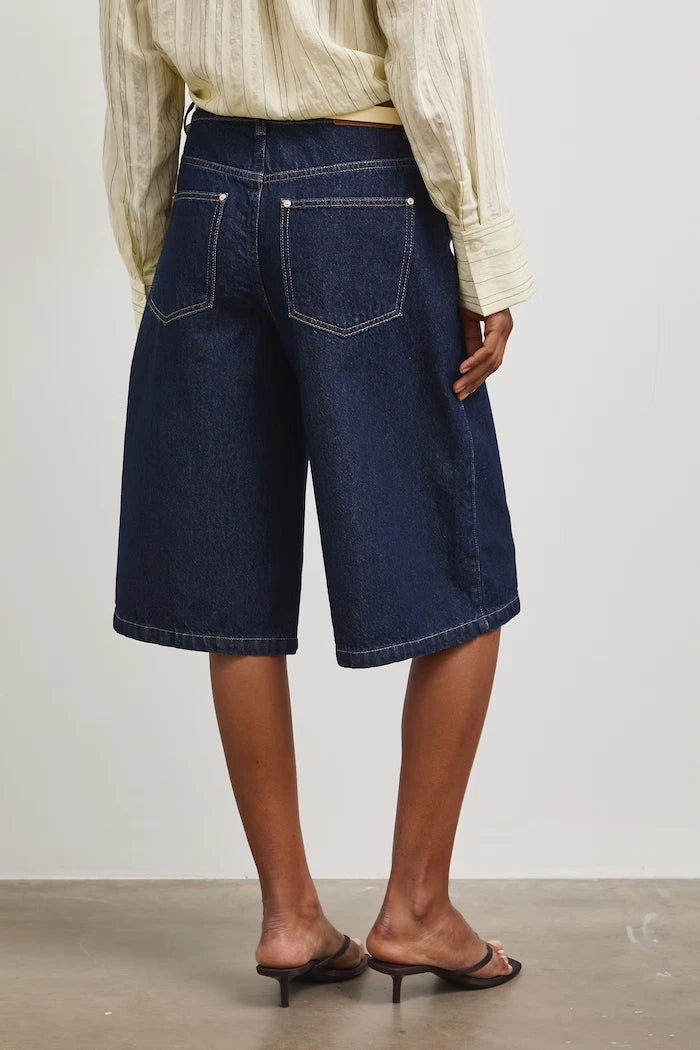 Medicine denim kadın bermuda