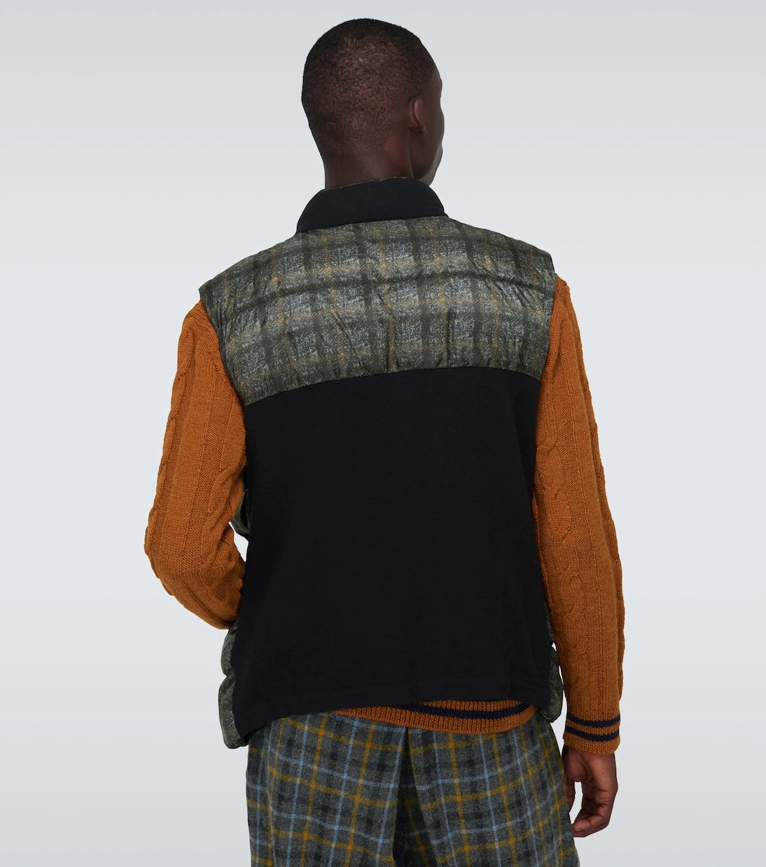 Undercover - Checked padded vest