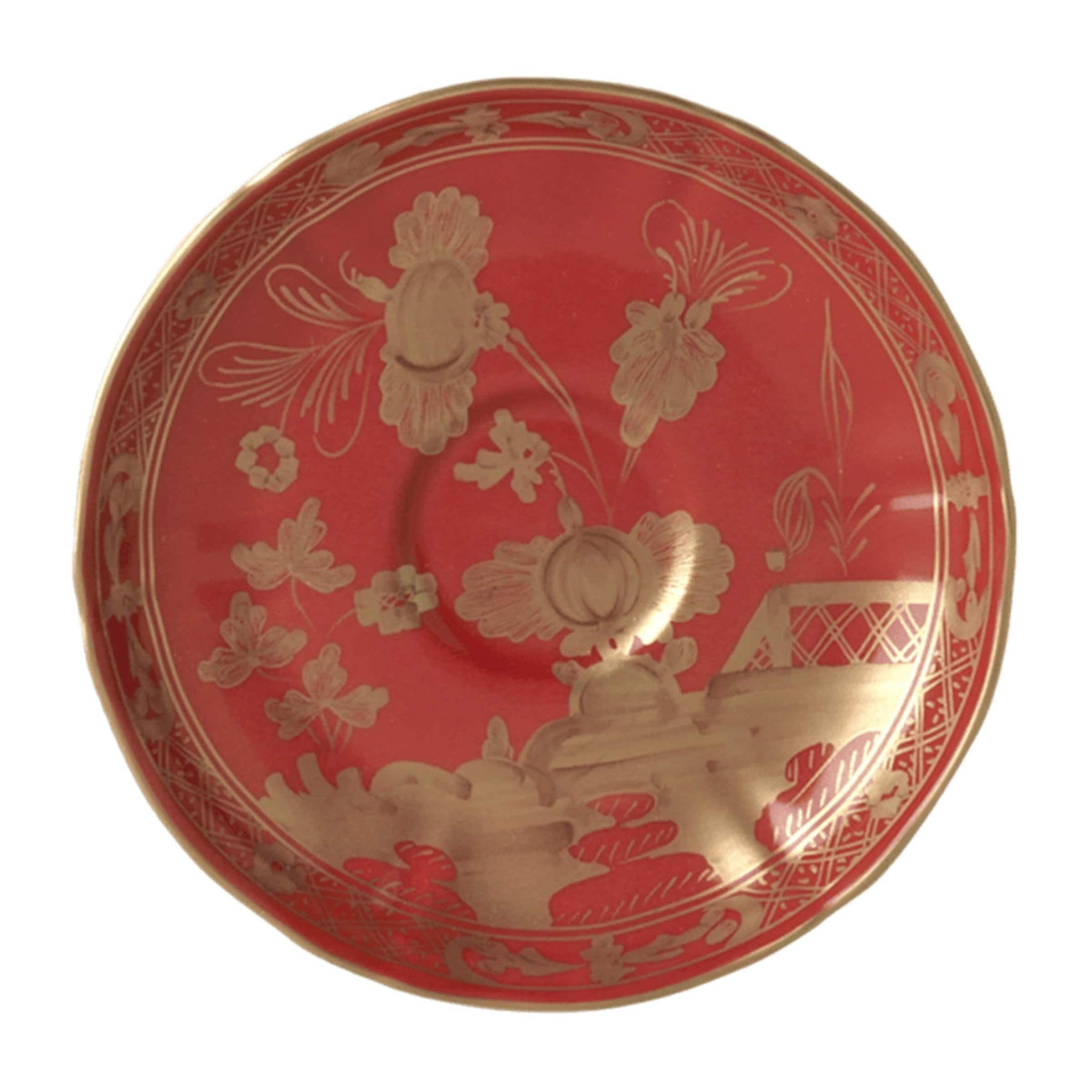 Oriente Italiano Rubrum Coffee Saucer (13.5cm)