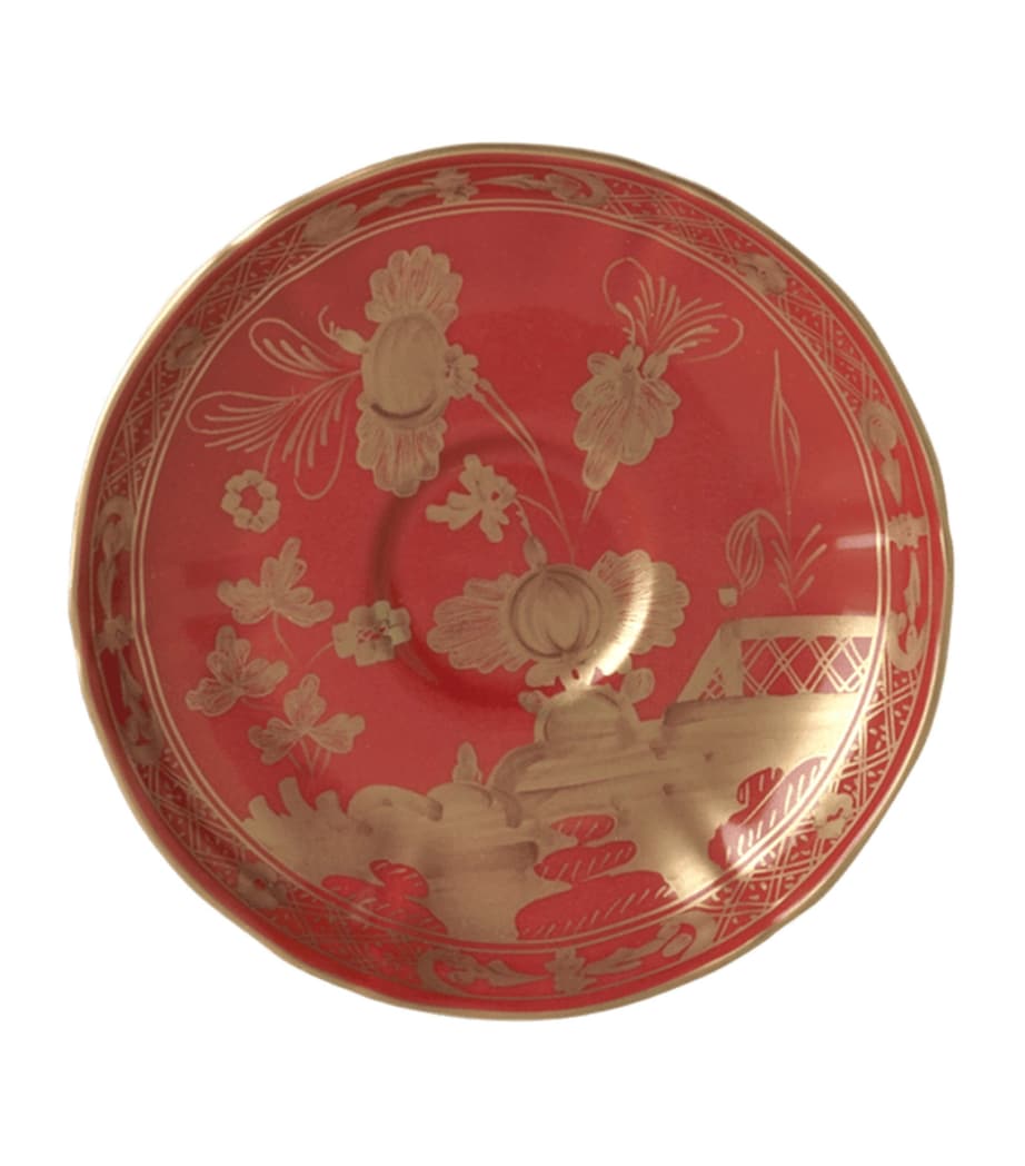 Oriente Italiano Rubrum Coffee Saucer (13.5cm)
