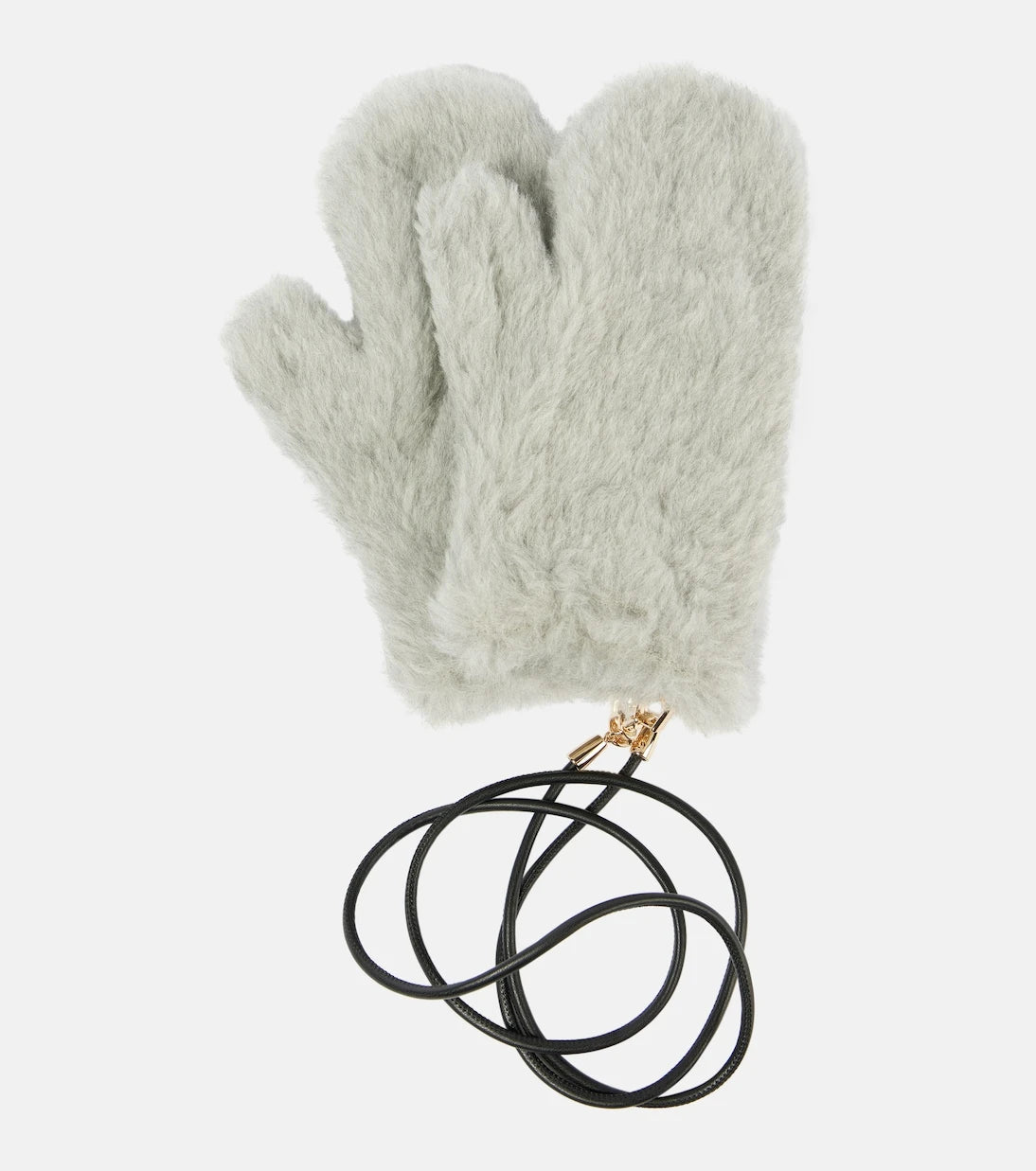 Max Mara - Ombrato teddy eldivenler